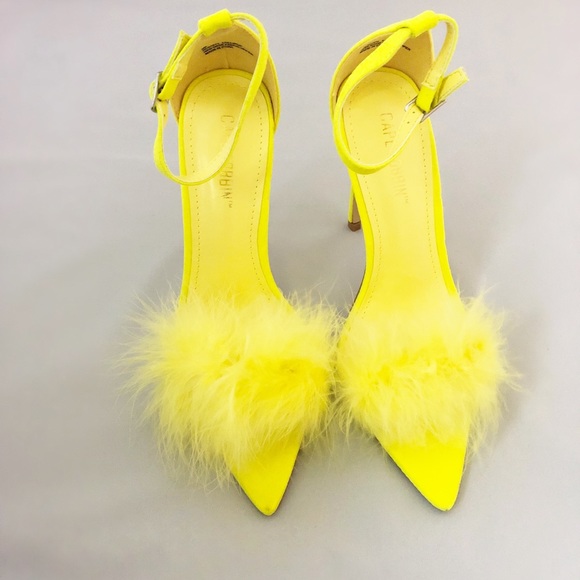New Cape Robbin Neon yellow Heel - Picture 2 of 4